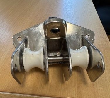Stainless steel boat handrails