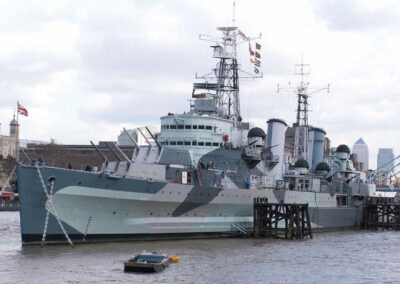 Frank Halls HMS Belfast